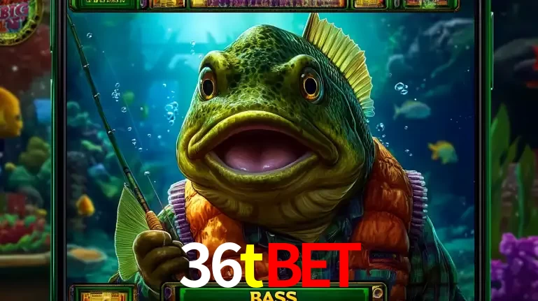 Personagem de peixe pescador do popular jogo de slot com tema de pescaria, uma das emocionantes opções de caça-níqueis para jogar e ganhar no cassino 36tbet.
